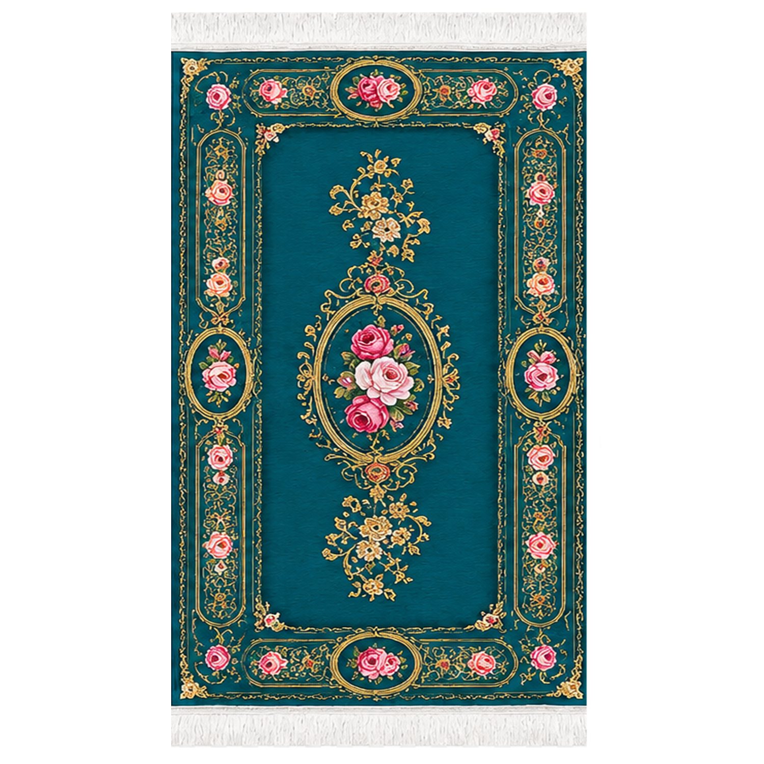 שטיח שארלוט 180X290טורקיז שטיח טורקיז 180X290 ס"מ - דגם שארלוט – תמונה 1
