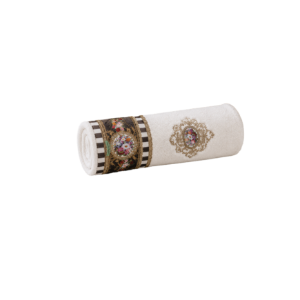 מגבת ידיים דיאנה שחור לבן